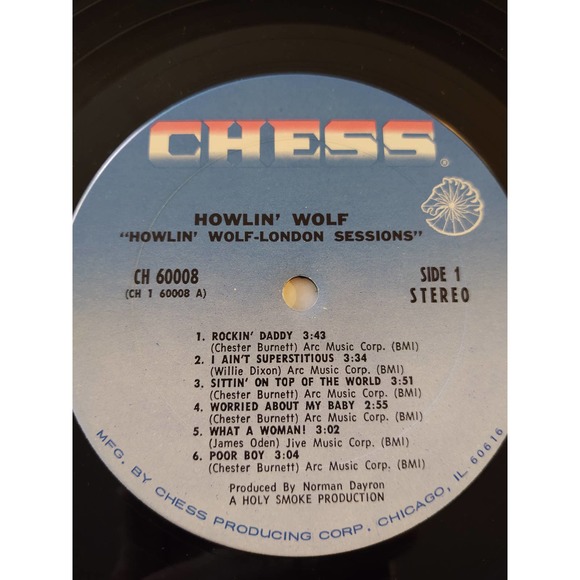 Howling Wolf The London Howlin' Wolf Sessions Chess CH 60008 - Picture 6 of 8